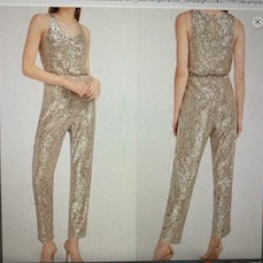 Express Sequin Jumpsuit